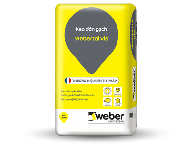 Keo ốp lát Weber. Tai Vis- 40kg