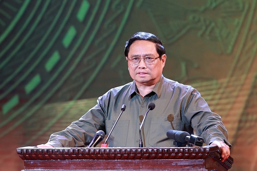 Thủ tướng Phạm Minh Chính tại sự kiện phát động phong trào