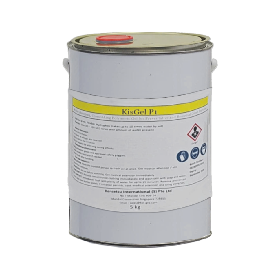KEO BƠM VẾT NỨT KISGEL P1 (5KG)